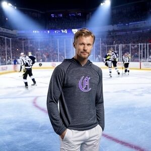 Marucci Grey Polyester Spandex Athletic Training Hoodie Sweatshirt Men's Sz XXL